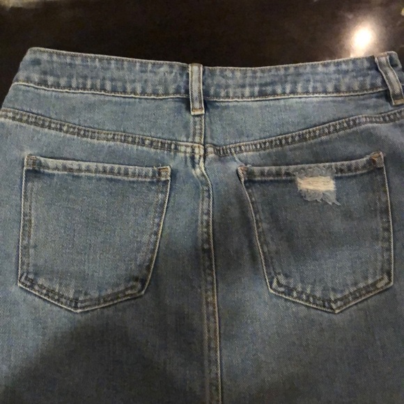 pacsun jean mini skirt - Picture 2 of 3